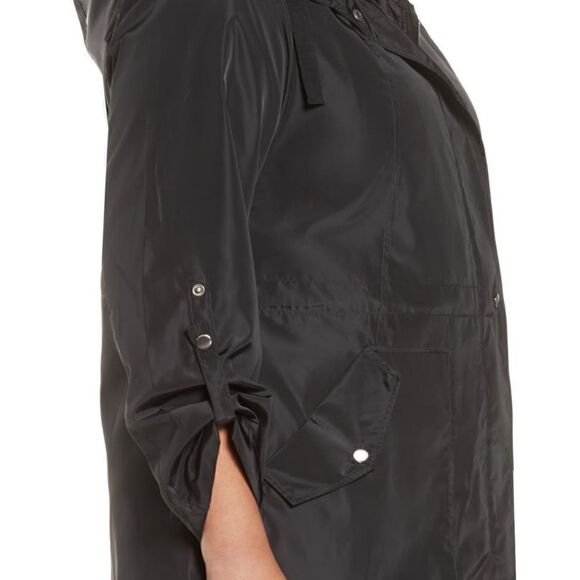 Halogen Hooded Cinch Waist Rain Jacket NWT Size XXL - Picture 4 of 8